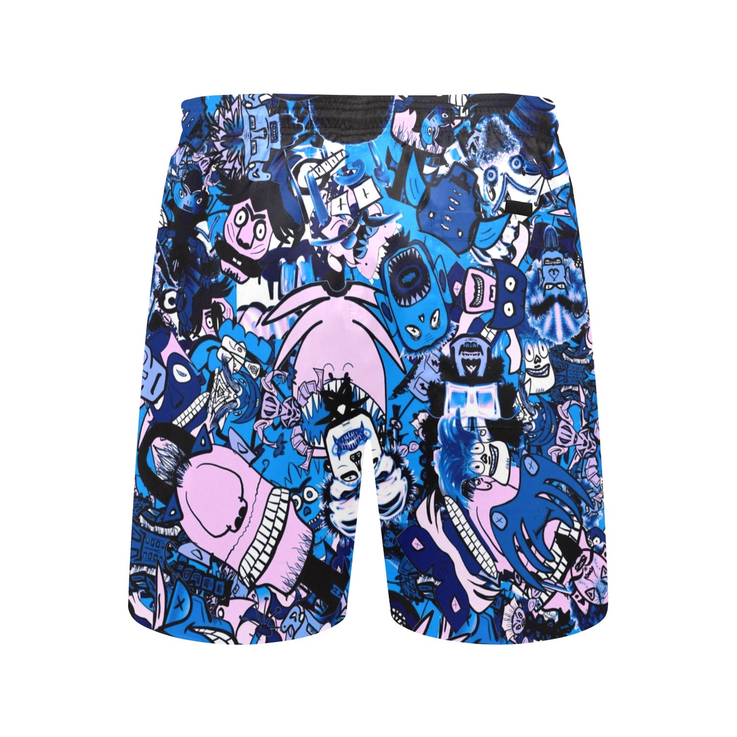 Very Sketchy Aqua Beach Shorts