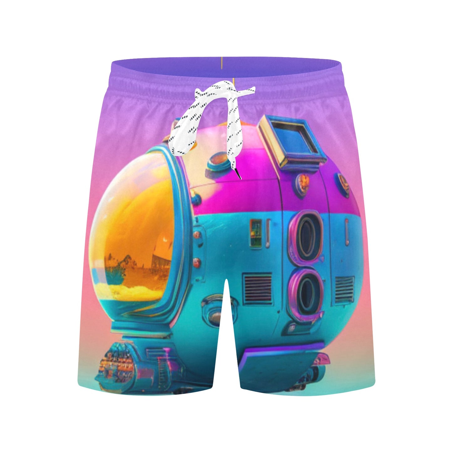 Space Camp Beach Shorts