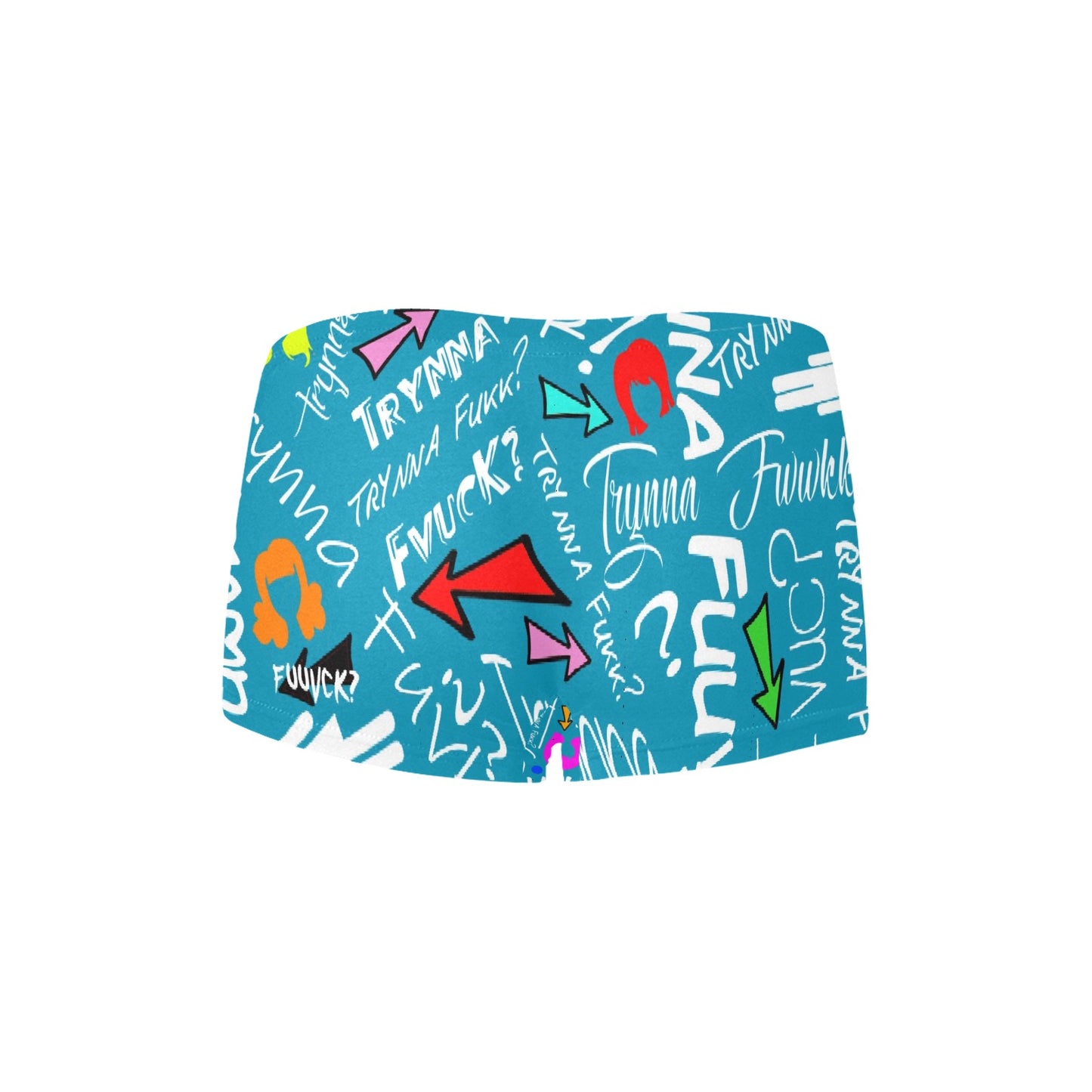 TF Miami Blue Boy Shorts