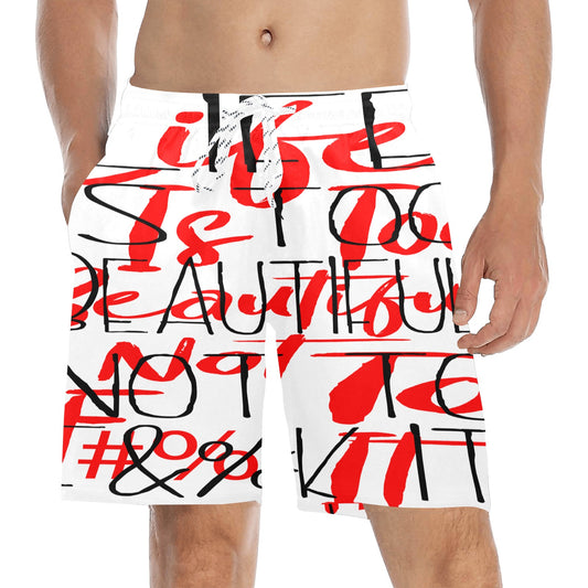 Life Is Beautiful Beach Shorts