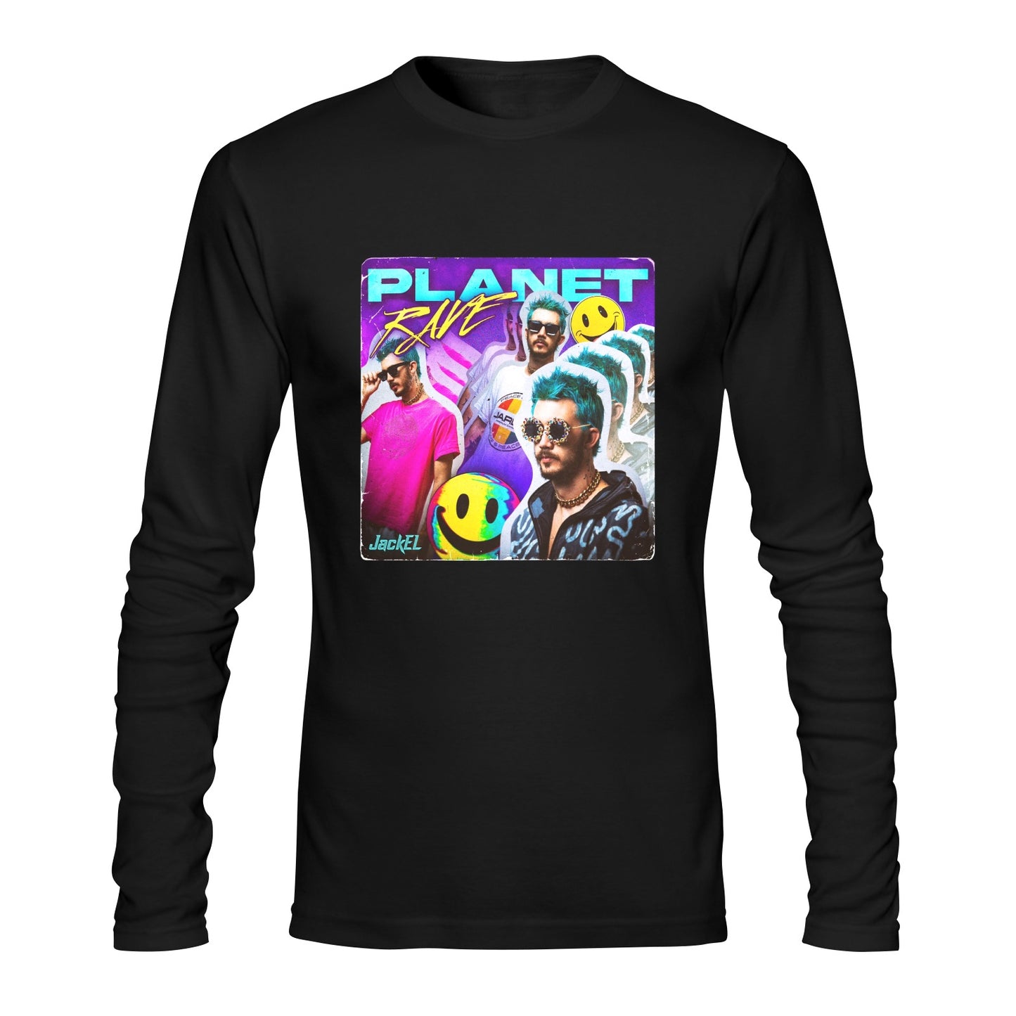 Planet Rave Long Sleeve Tees