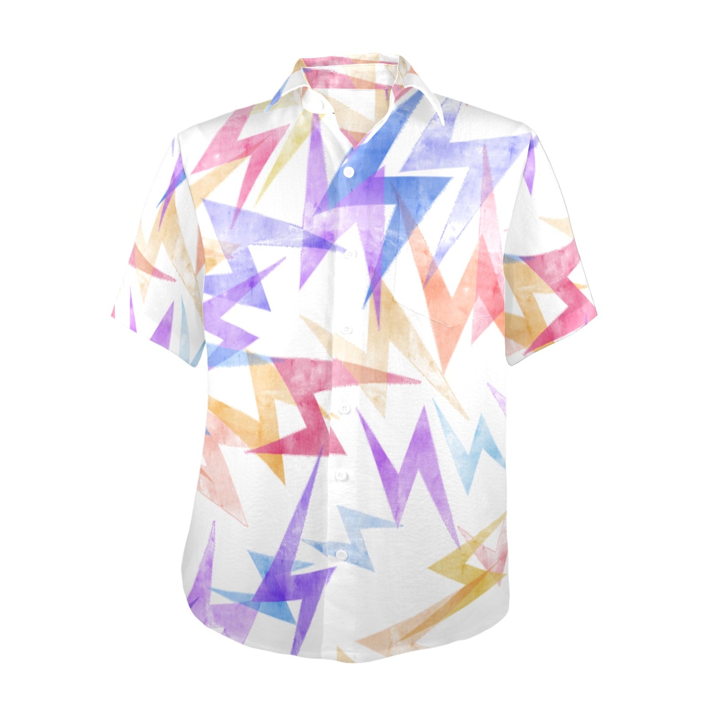 Paper Lightning Button Down