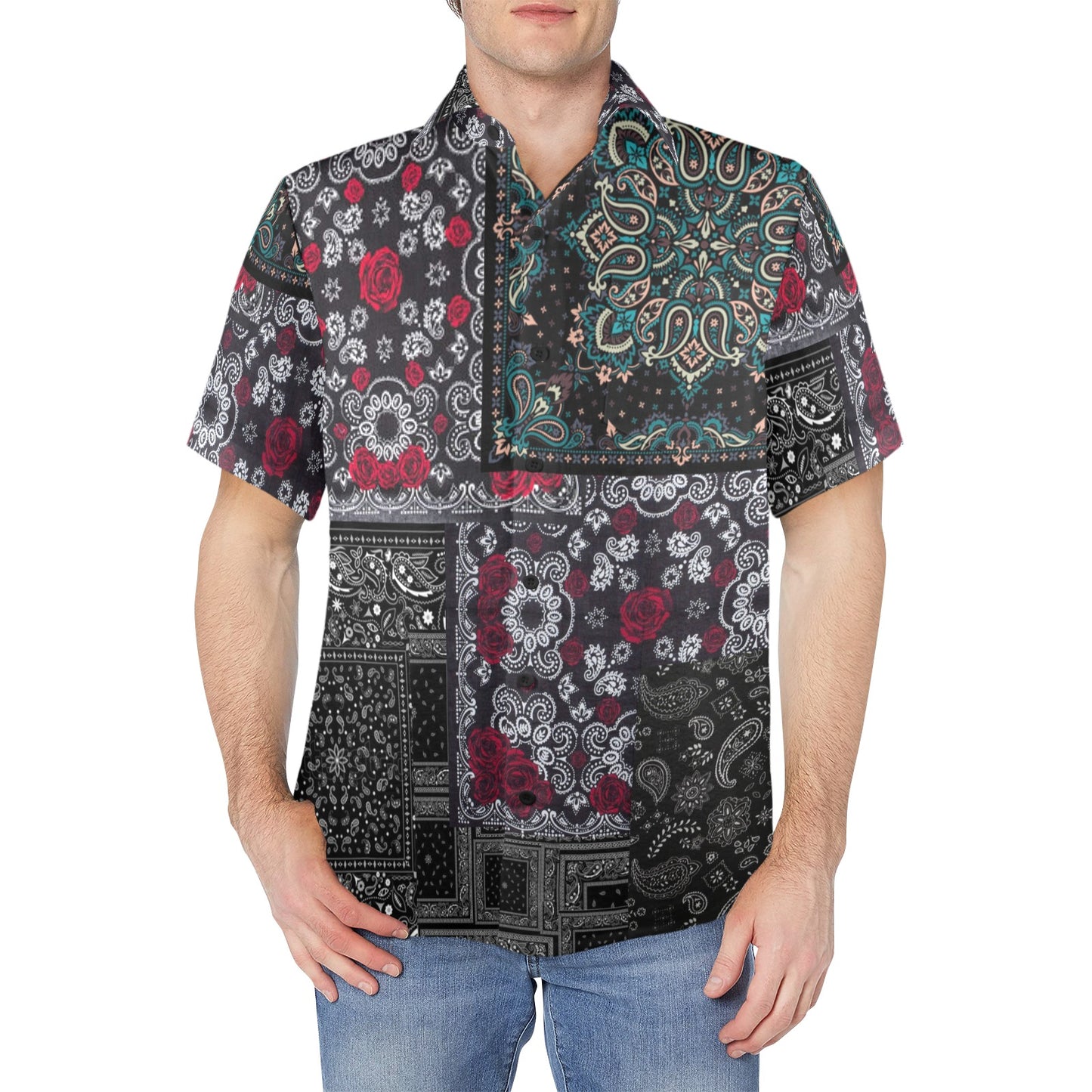 Oriental Paisley Button Down