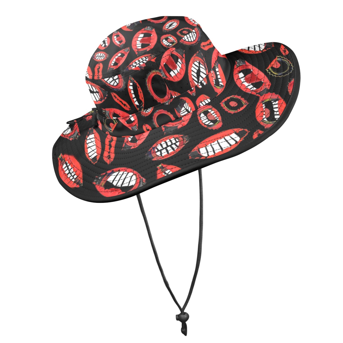 SPU Black Mouths Bucket Hat