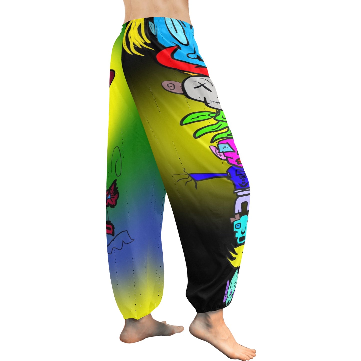 Totem Pole Harem Pants 2