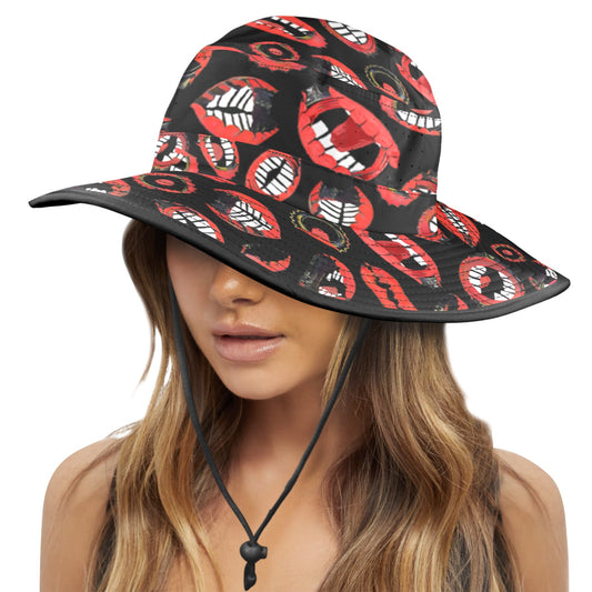 SPU Black Mouths Bucket Hat