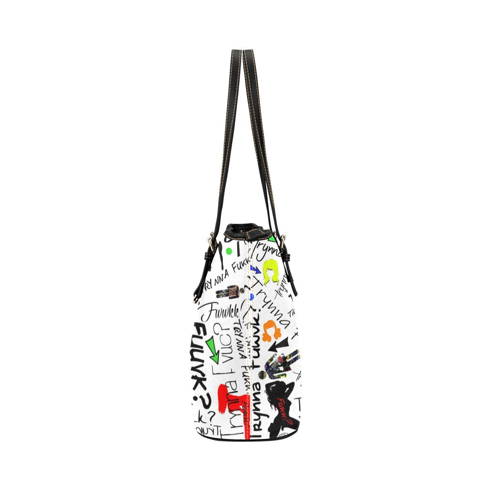 TF White Tote Bag