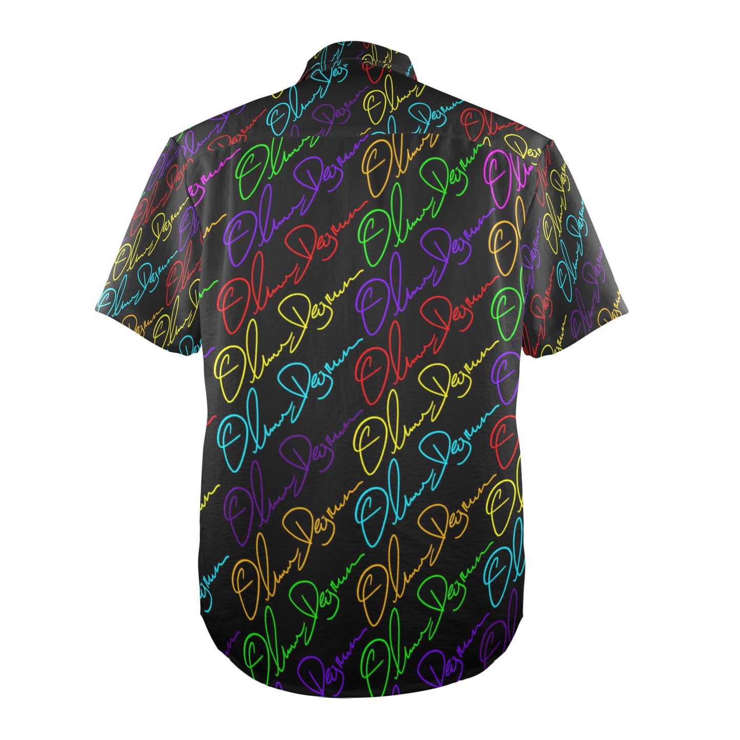 Rainbow Signature Button Down