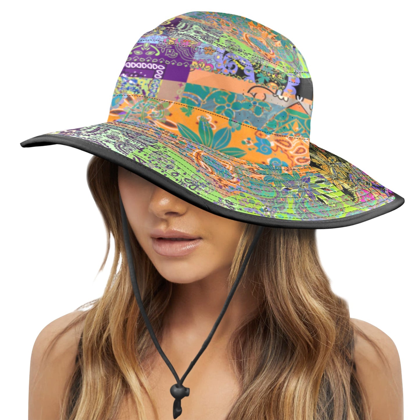 Serendipaisley Bucket Hat