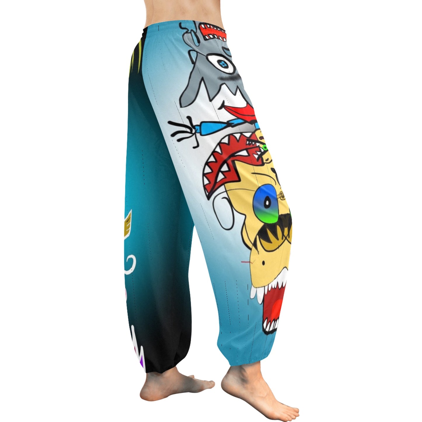 Totem Pole Harem Pants 6