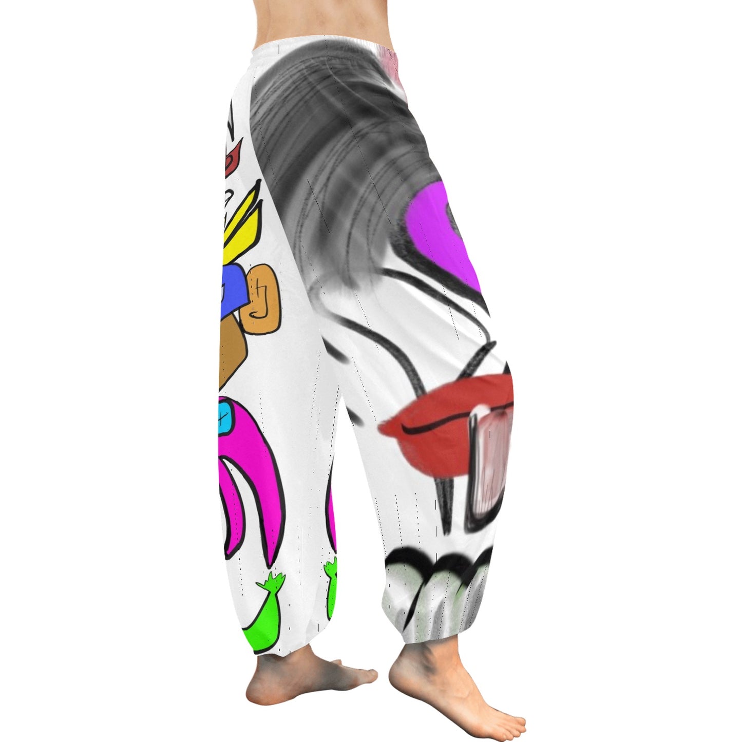 Totem Pole Harem Pants 5