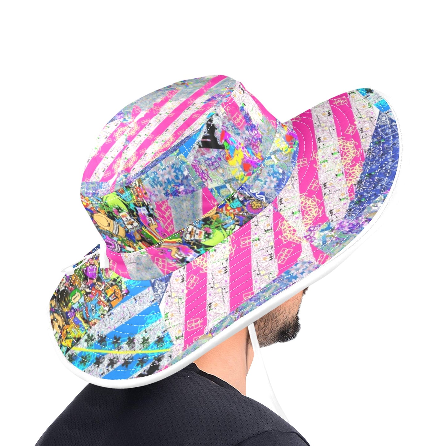 BB Fierce Collage Bucket Hat