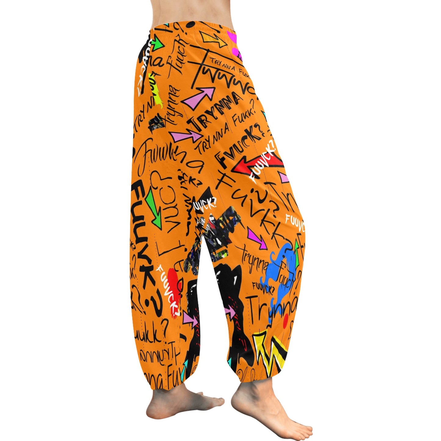 TF Naranja Harem Pants