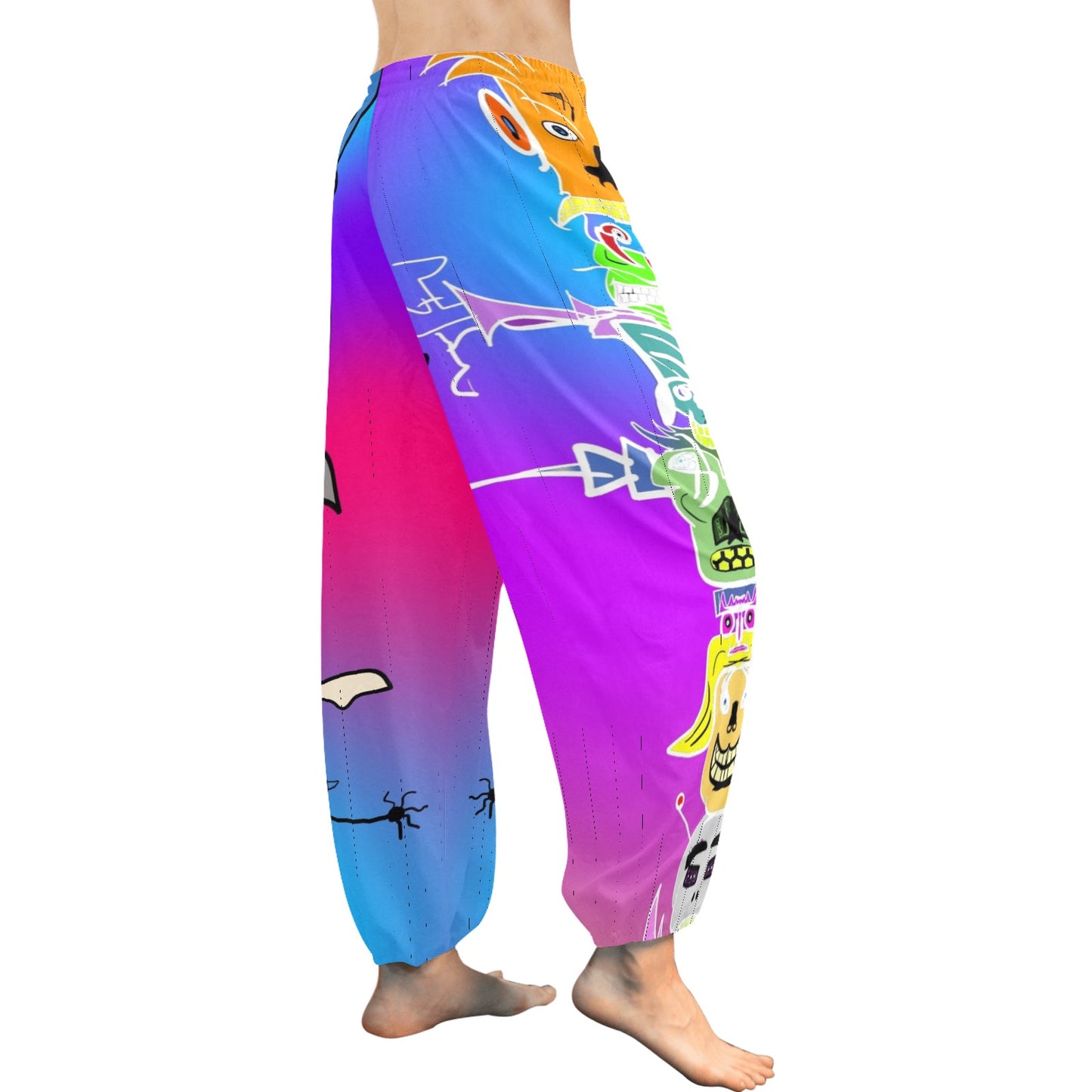 Totem Pole Harem Pants 4