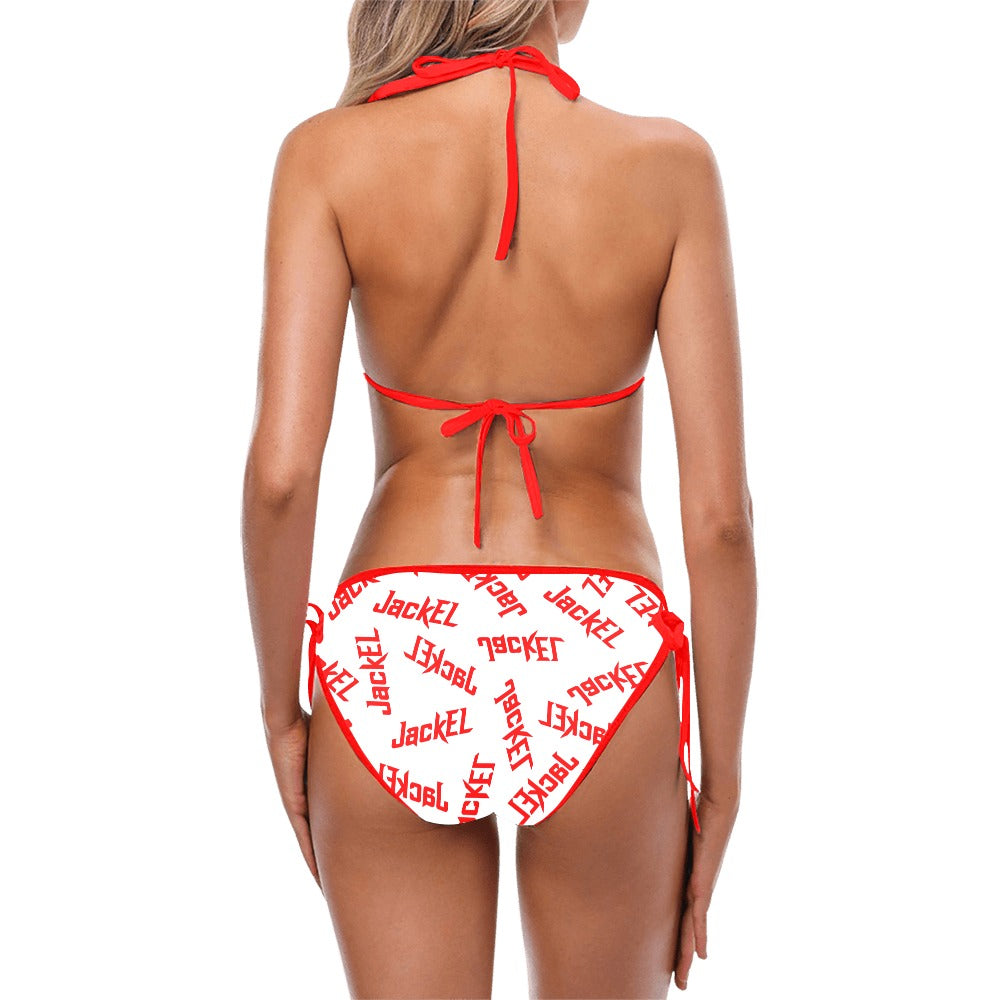 JackEL Bikini Red & White