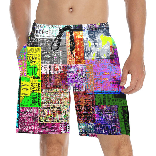 TF Collage 2 Beach Shorts