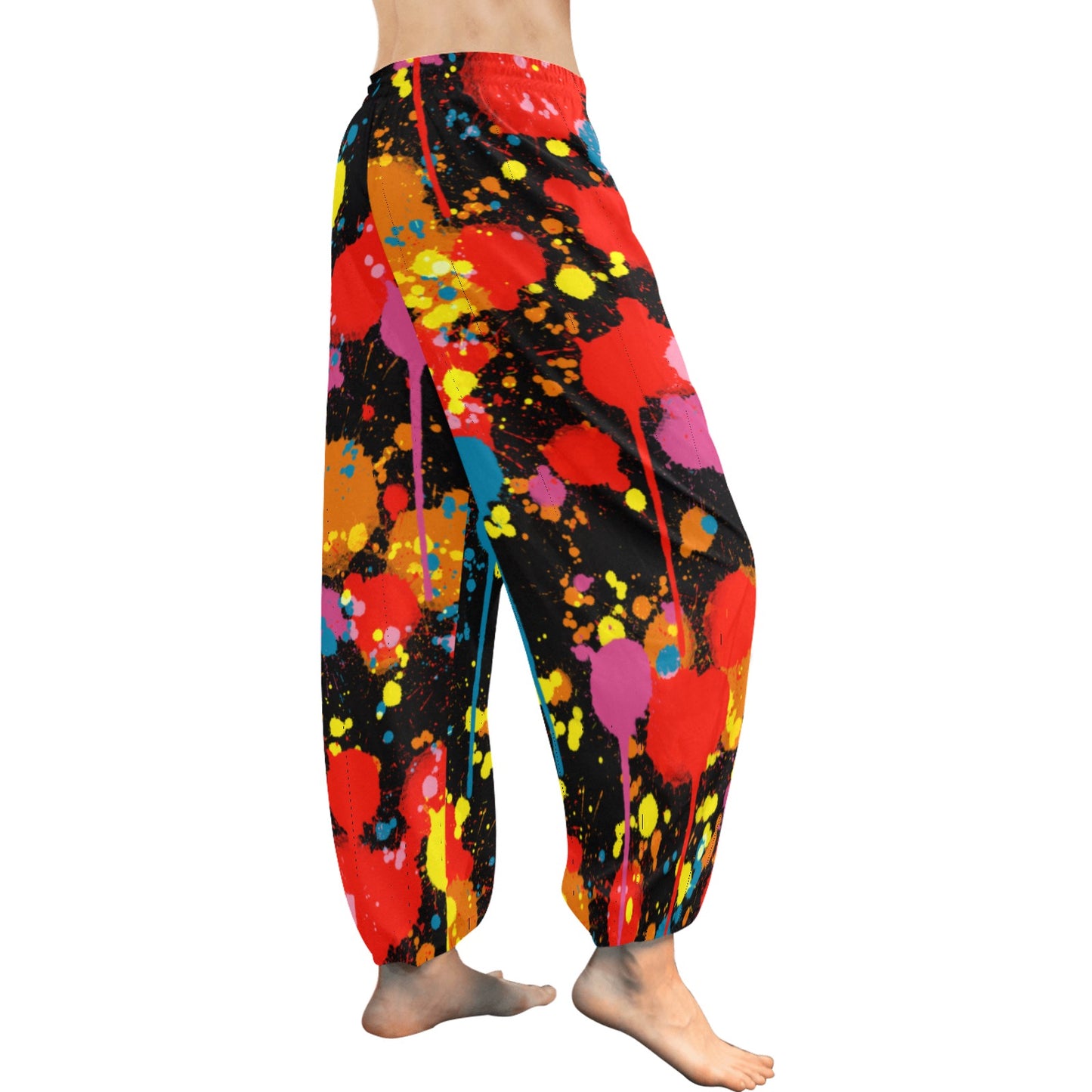 Splatter Harem Pants