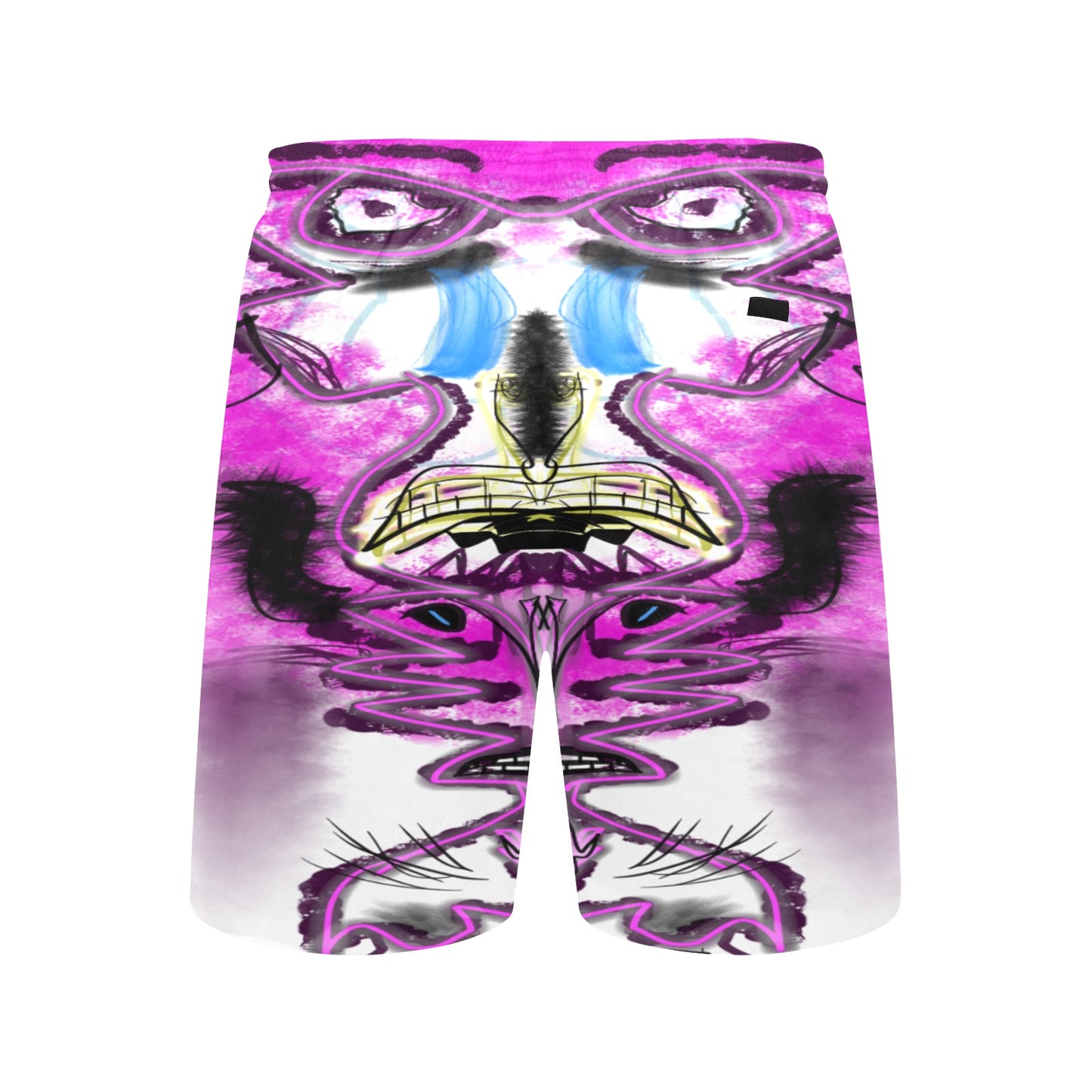 Pink God Beach Shorts