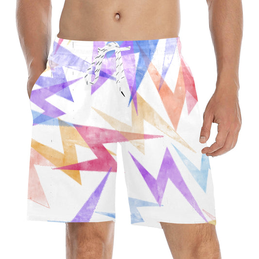 Paper Lightning Beach Shorts