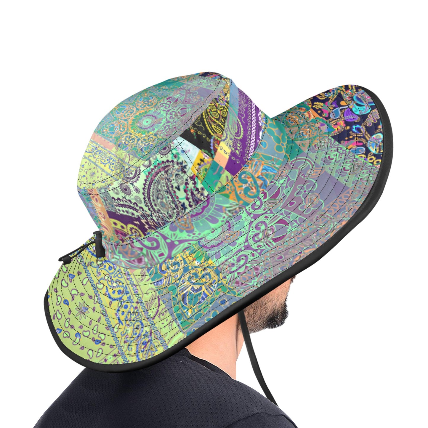 Serendipaisley Bucket Hat