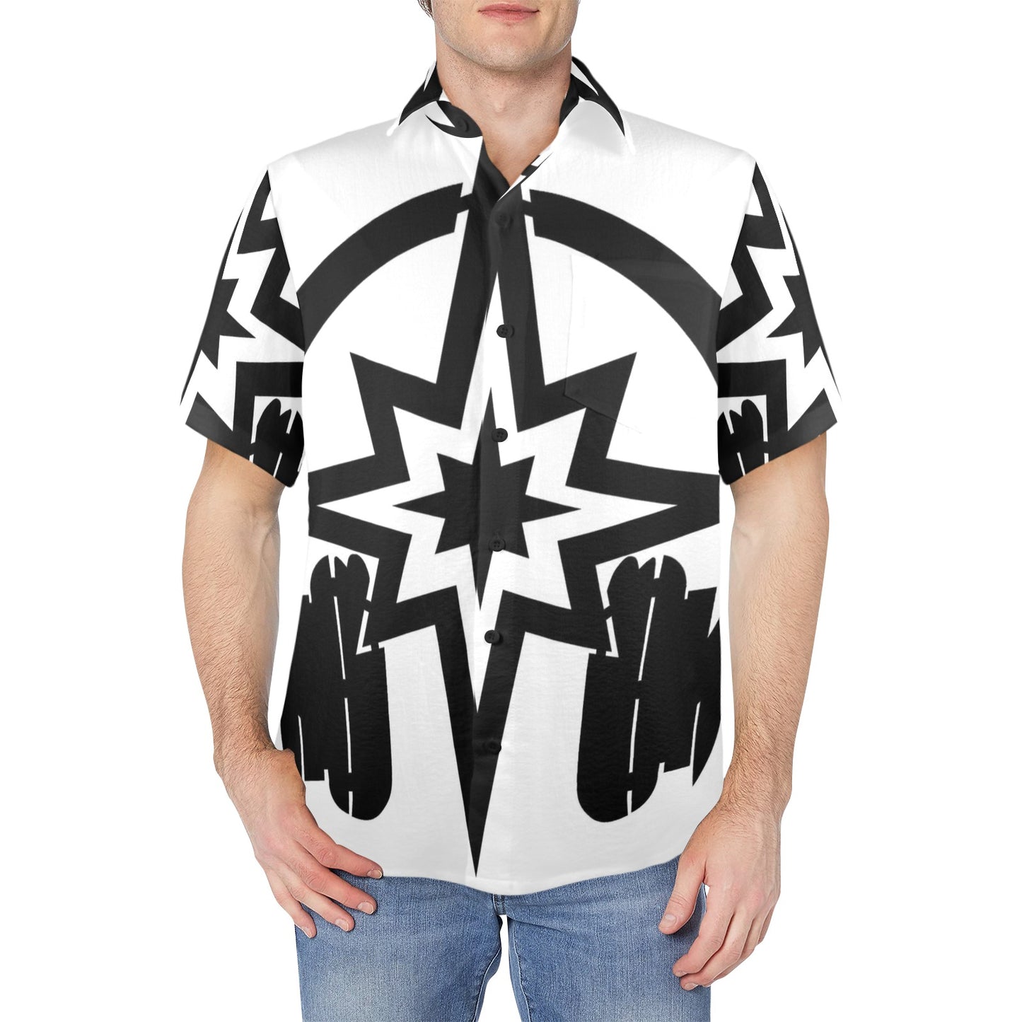 Deaf Star Button Down