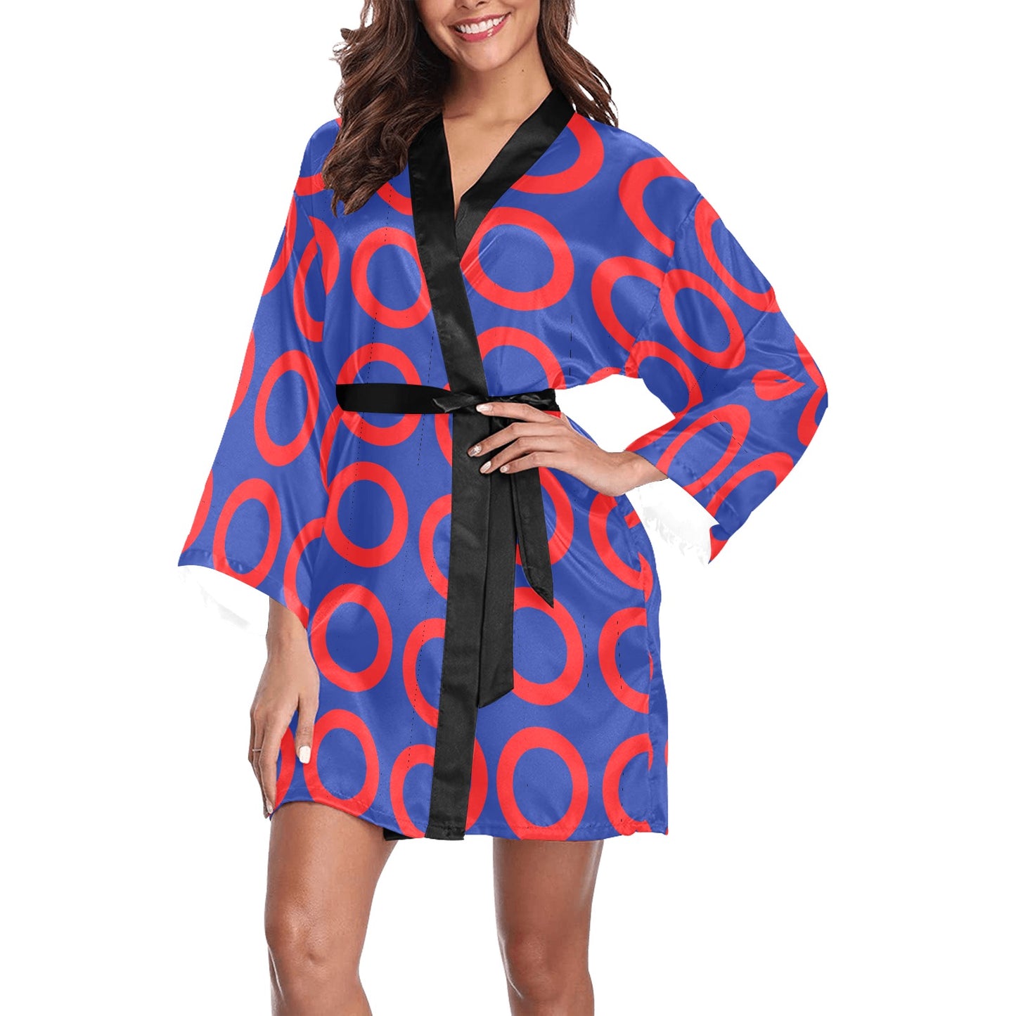 Phish Donut Long Sleeve Kimono 1