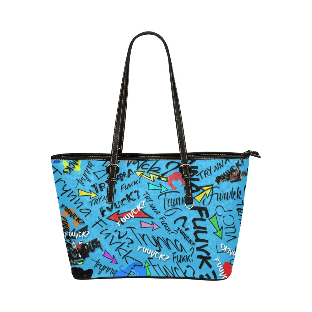 TF Sky Blue Tote Bag