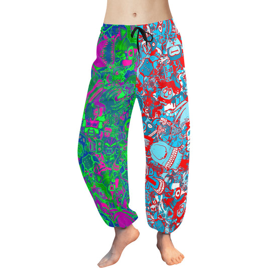 Sketchy Combo Harem Pants