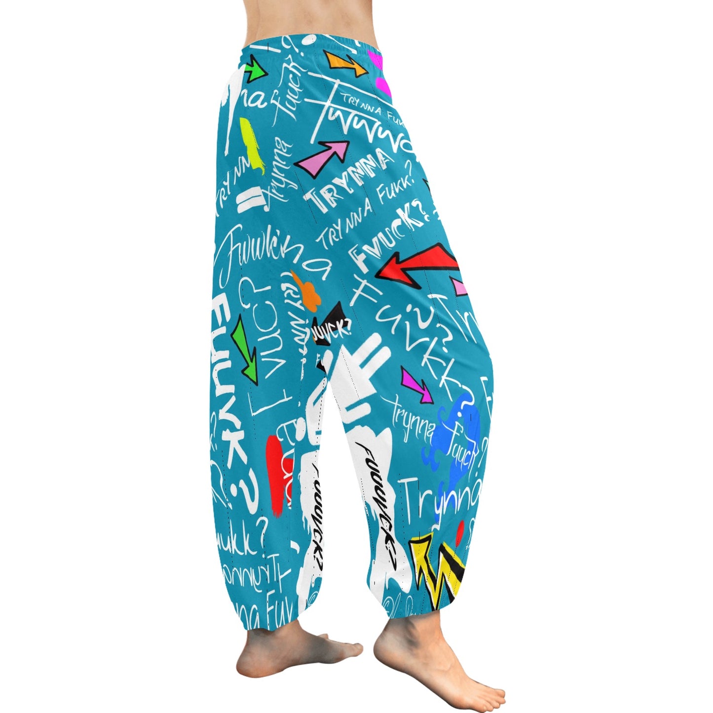 TF Miami Blue Harem Pants