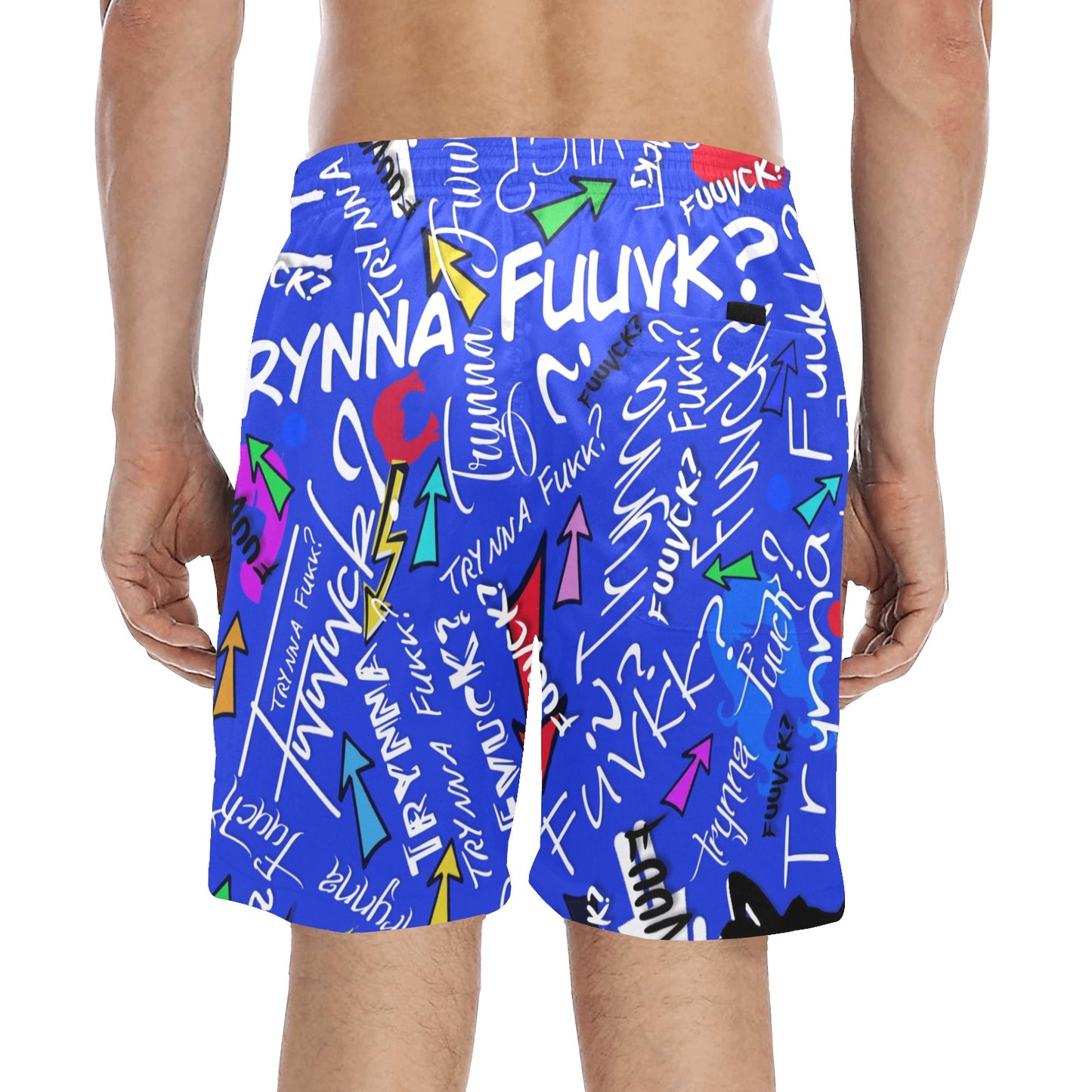 TF Blue Beach Shorts