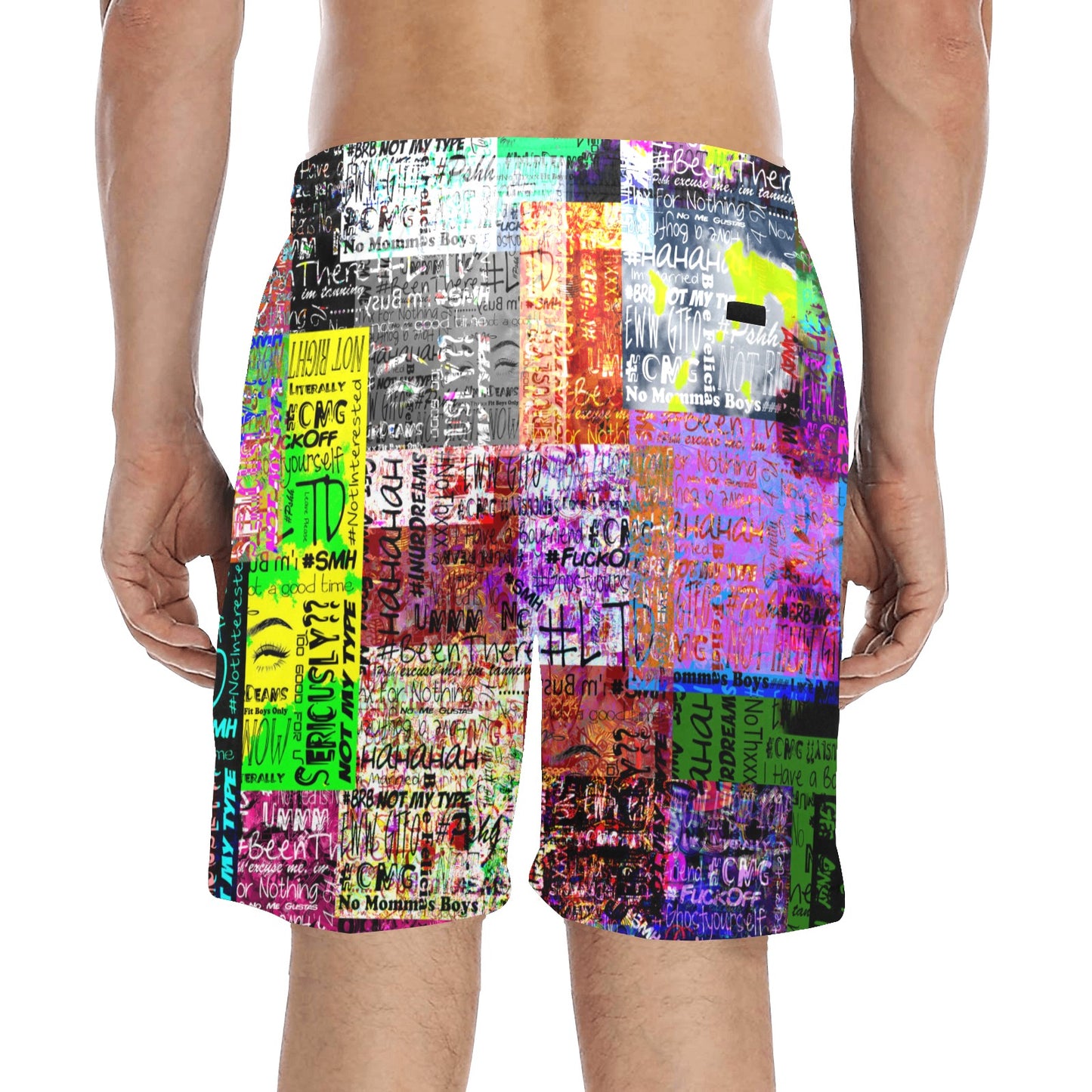 TF Collage 2 Beach Shorts