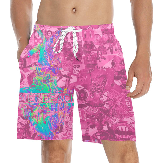 SP Camo Pink Beach Shorts