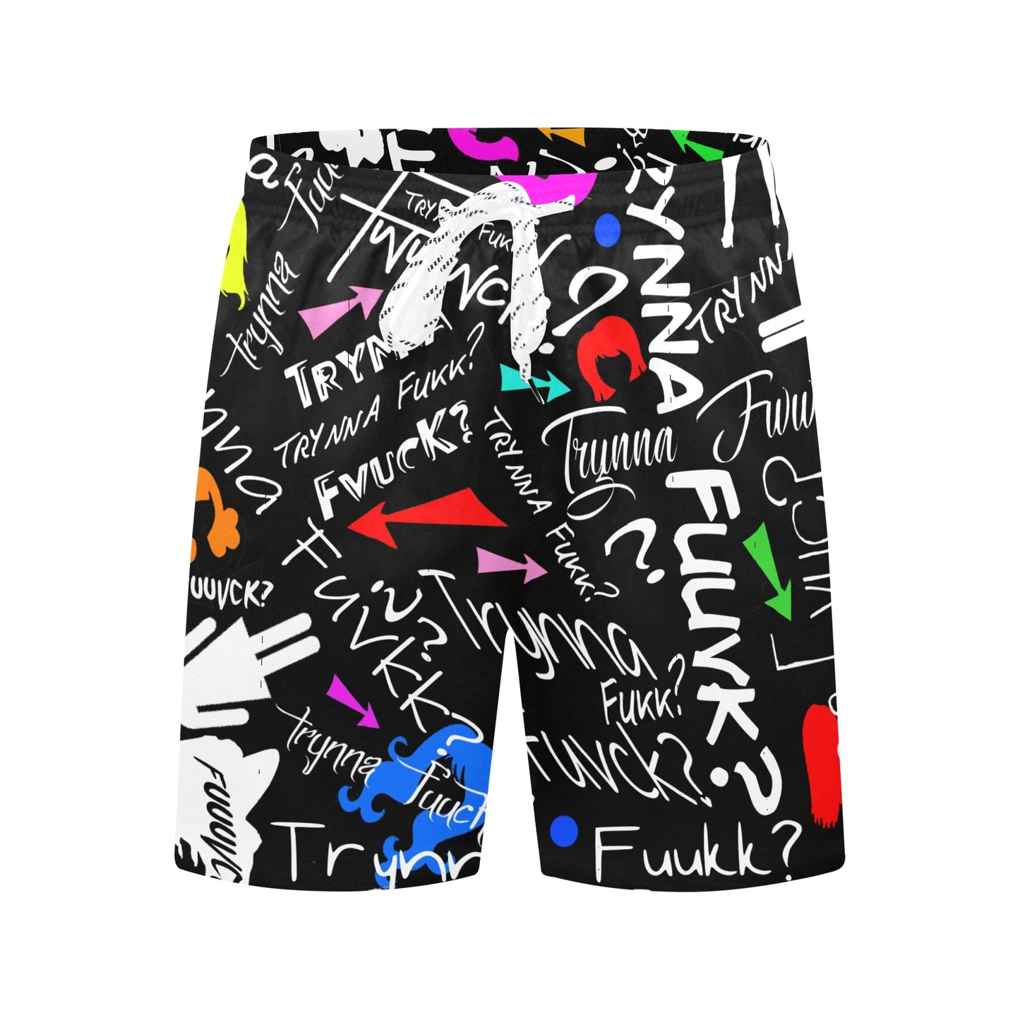 TF Black Beach Shorts