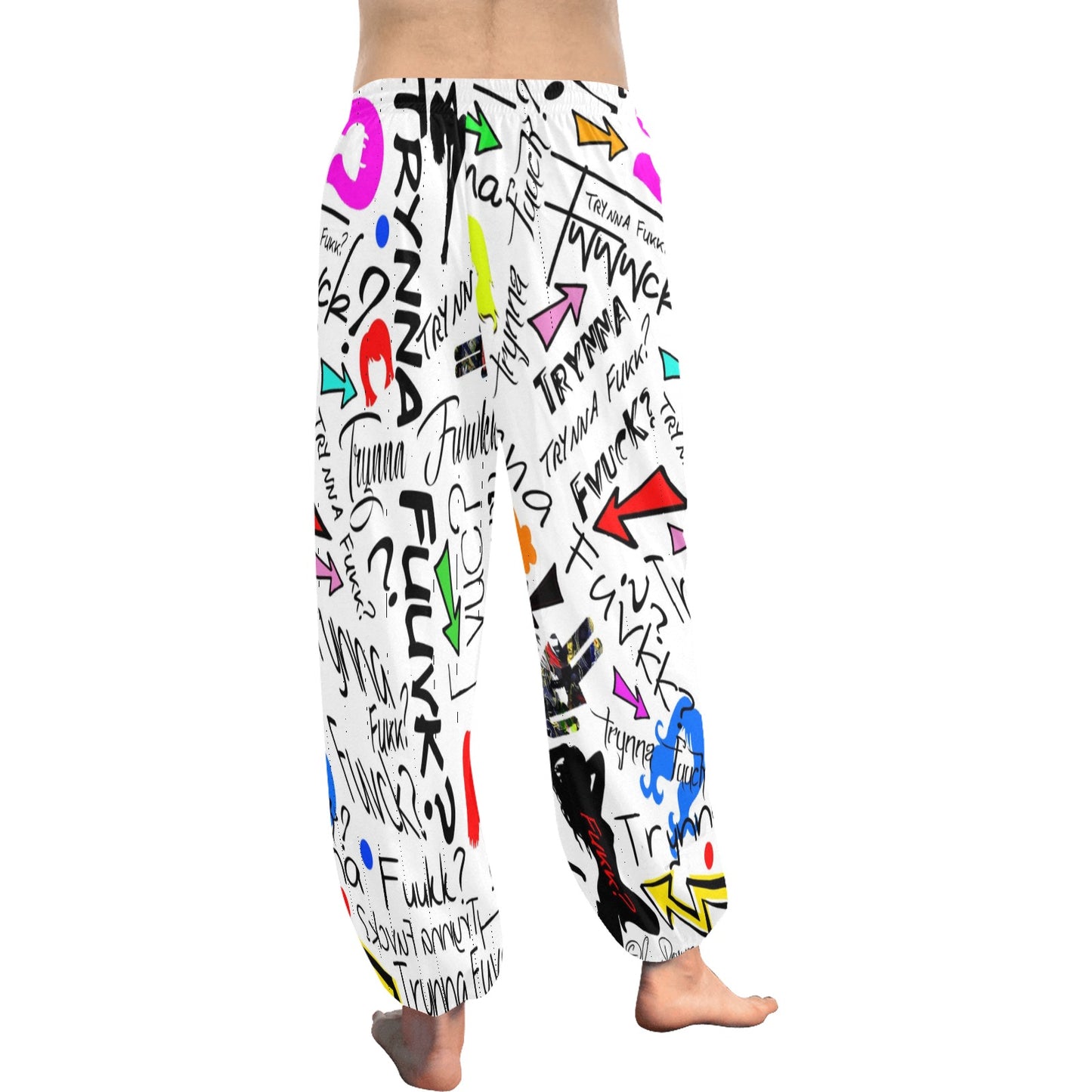 TF White Harem Pants