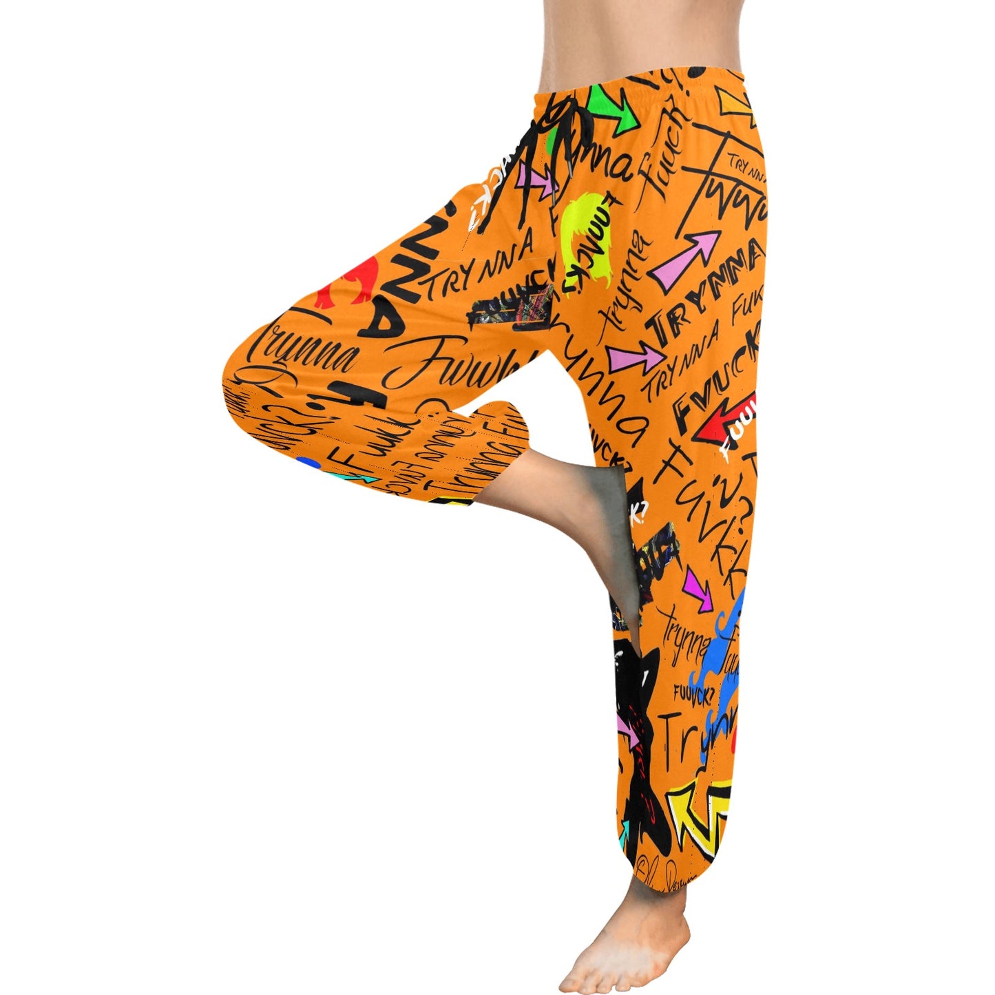 TF Naranja Harem Pants