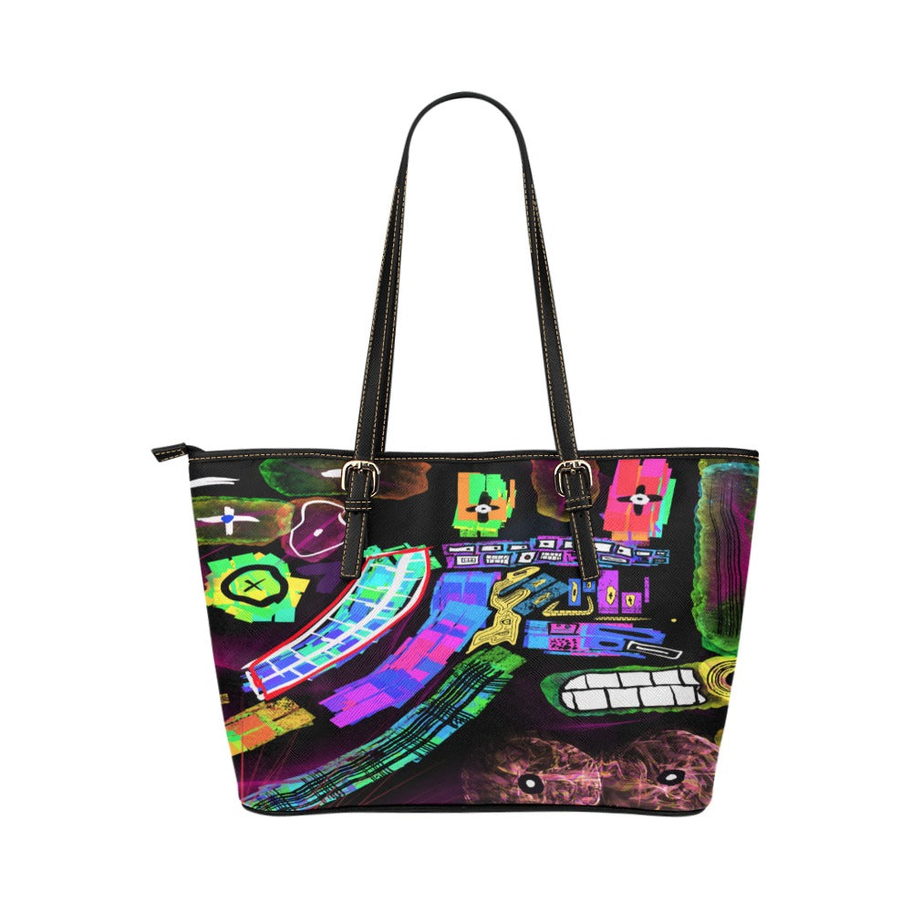 Sketchy Faces Tote Bag