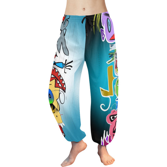 Totem Pole Harem Pants 6