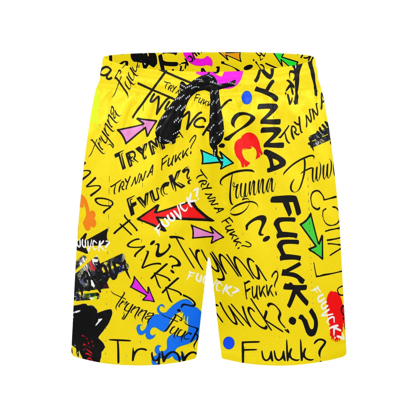 TF Yellow Beach Shorts