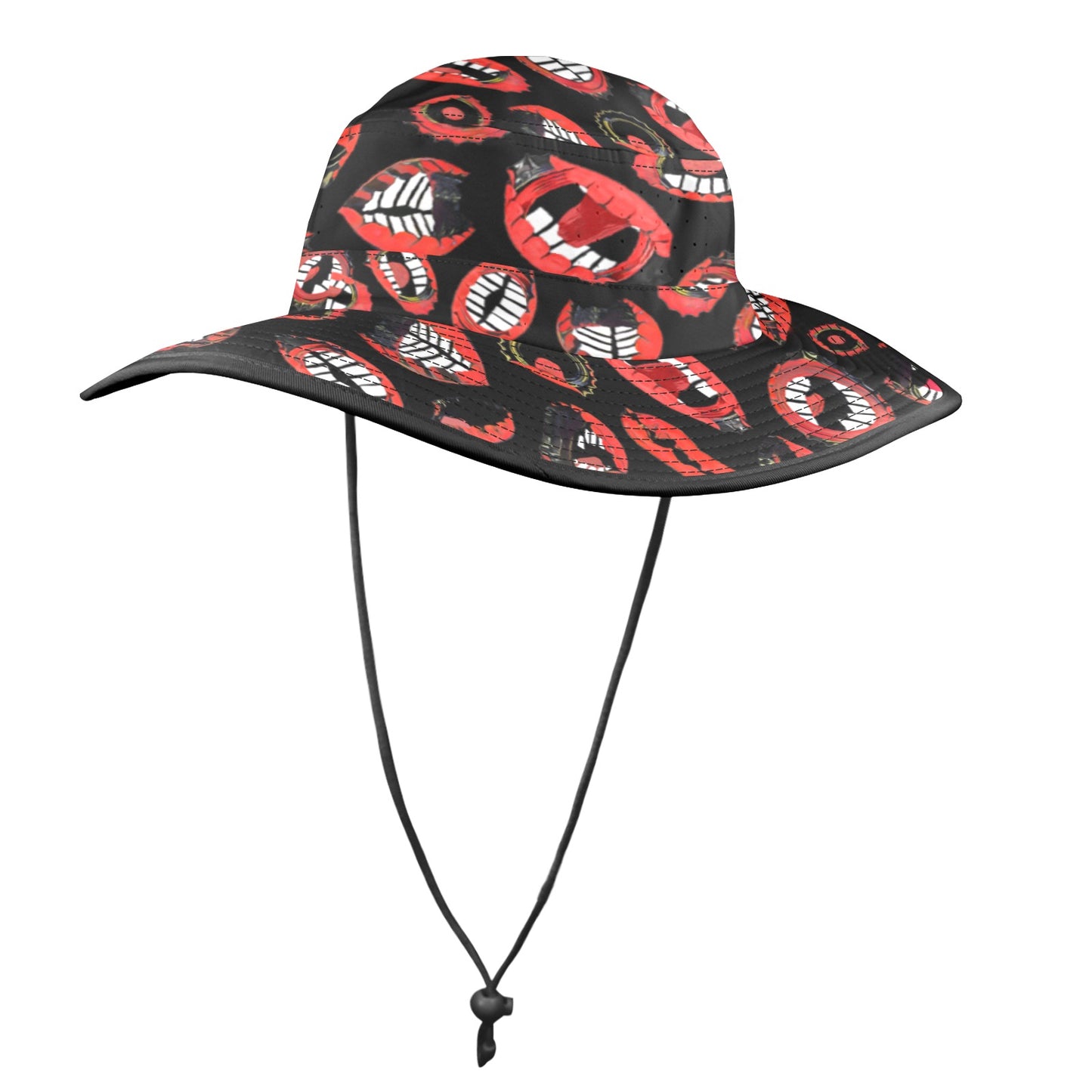 SPU Black Mouths Bucket Hat